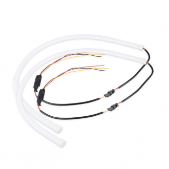 2x LED DRL denní svícení s funkcí blinkru 30cm