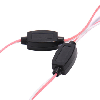 2x COB LED kroužek průměr 90 mm - Bílý