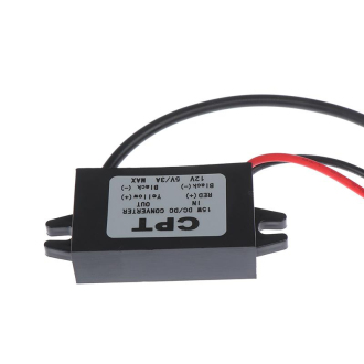 Měnič napětí 12/5V 3A 1x USB