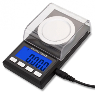 Laboratorní digitální váha do 100g s přesností 0,001g