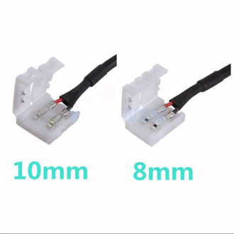 10mm Napájecí spojovací DC konektor pro LED pásky SMD5050