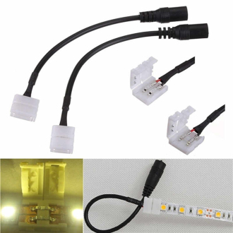 10mm Napájecí spojovací DC konektor pro LED pásky SMD5050