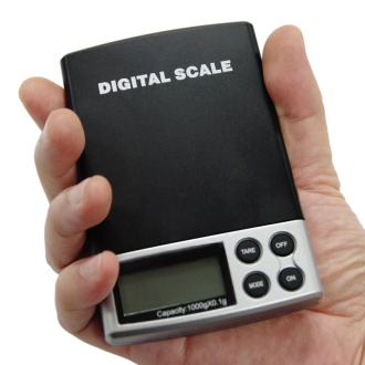 Digitální váha s přesností 0.1g a váživostí do 1000g