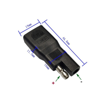 Adaptér konektoru SAE pro moto nabíječky