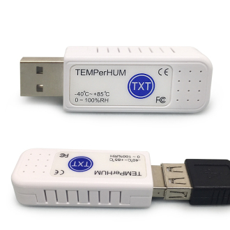 USB teploměr a vlhkoměr TEMPerHum TXT do PC