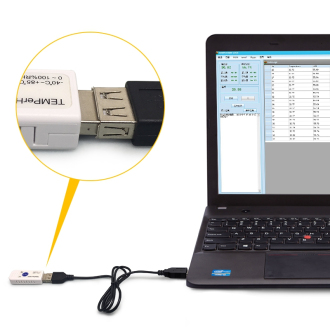 USB teploměr a vlhkoměr TEMPerHum TXT do PC