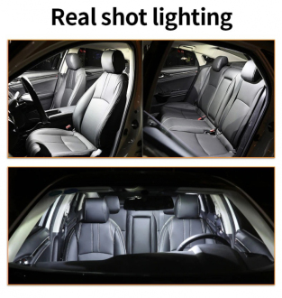 LED auto žárovka C5W 15x 2016SMD 39mm