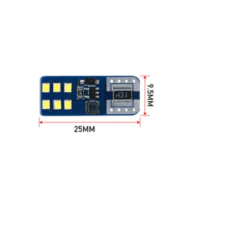 LED žárovka T10 W5W 12x 2016SMD