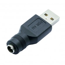 USB na napájecí DC konektor