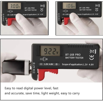 Zkoušečka tester baterií BT-168 PRO