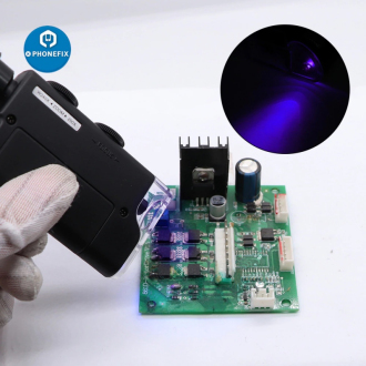 Kapesní mikroskop s UV LED zoom 240X