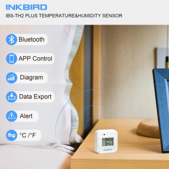 Inkbird IBS-TH2 Plus Bluetooth monitor teploty a vlhkosti