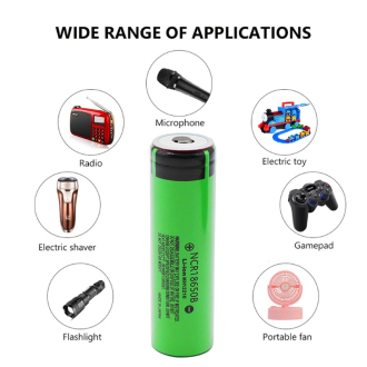 Nabíjecí baterie  NCR18650B 3400mAh 3,7V Li-ion
