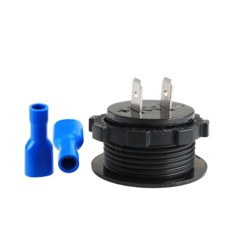 Digitální voltmetr do panelu DC 5 - 48 V s dotykovým vypínačem