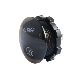 Digitální voltmetr do panelu DC 5 - 48 V s dotykovým vypínačem