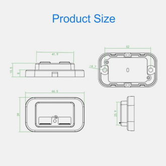 Nabíječka telefonů do panelu auta USB PD QC 3.0