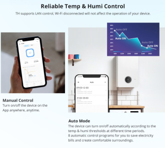 Sonoff THR316 WiFi termostatický modul