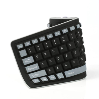 Flexibilní vodě-odolná USB klávesnice