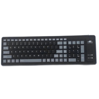 Flexibilní vodě-odolná USB klávesnice