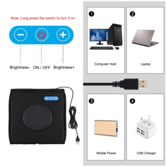 Puluz Studio foto box s LED osvětlením 25cm