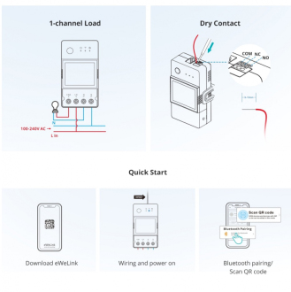 Sonoff TH Elite WiFi termostatický modul THR316D