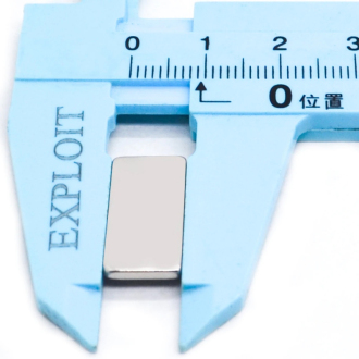 10 kusů Neodymový magnet 20 x 10 x 2 mm