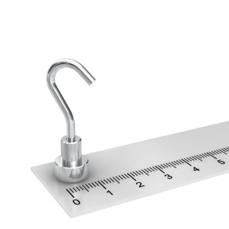 Neodymový magnetický háček průměr 10 mm