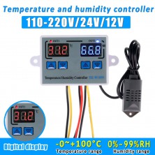 2v1 Digitální termostat a hygrostat W1099
