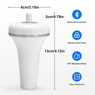 Bluetooth plovoucí bazénový teploměr INKBIRD IBS-P01B