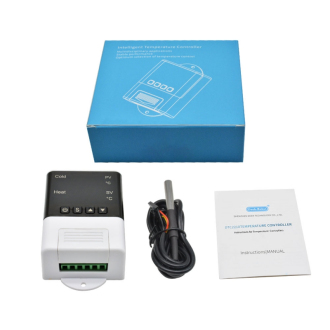 Regulátor teploty termostat DTC2210 pro chlazení a topení