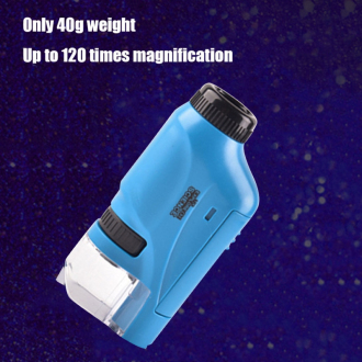 Dětský mini mikroskop na objevování 60-120x