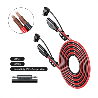 Prodlužovací kabel s konektory SAE 4m + konektor