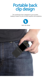 Policejní mini tělová kamera CS06 WiFi s LCD