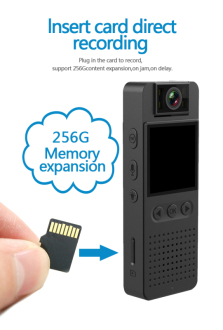 Policejní mini tělová kamera CS06 WiFi s LCD