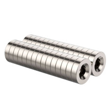 10 kusů neodymový magnet mezikruží 12 x 3 mm s dírou 4 mm