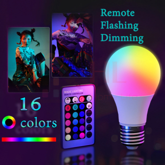 20W E27 RGB LED žárovka dálkové ovládání