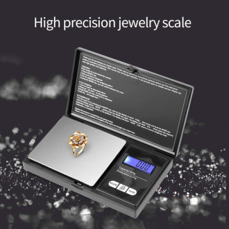 Digitální váha s přesností 0.01g a váživostí do 500g