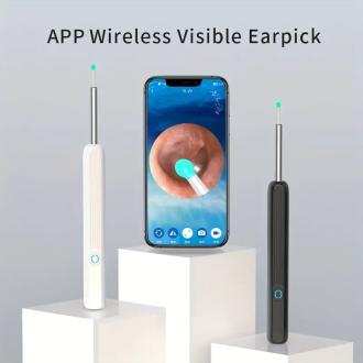Otoskop endoskop pro kontrolu a čištění ucha WiFi HD 4 nástavce