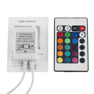 IR dálkový ovladač pro RGB LED pásky