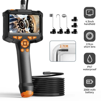 Inspekční kamera endoskop LCD displej 4,3"