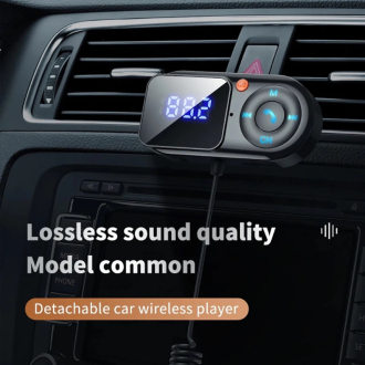 Bluetooth modulátor FM vysílače, velká obrazovka USB