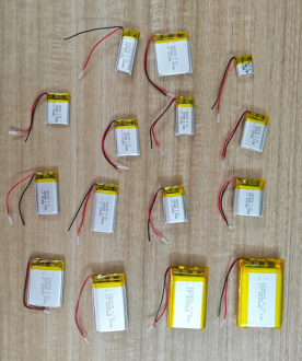 Dobíjecí baterie 3.7V 50mAh - 100mAh Lithium Polymer LiPo