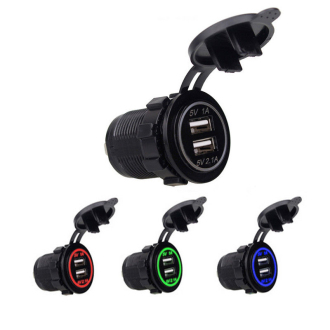 USB nabíječka vodě-odolná zásuvka do panelu
