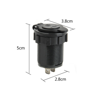 USB nabíječka vodě-odolná zásuvka do panelu