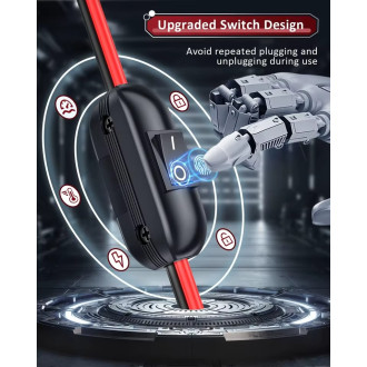 Nabíječka do cigaretové zástrčky u auta s konektorem SAE a vypínačem 3m