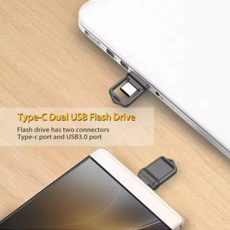 2v1 USB-C a USB Flash disk 128GB mini OTG