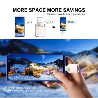 2v1 USB-C a USB Flash disk 256GB mini OTG