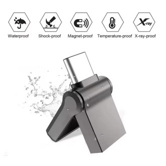 2v1 USB-C a USB Flash disk 256GB mini OTG