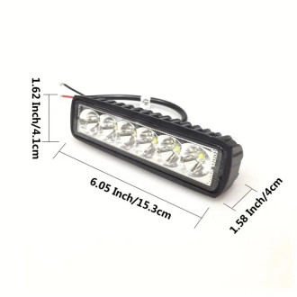 2x DRL LED osvětlení pro auto denní svícení