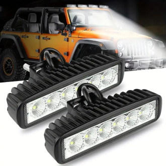 2x DRL LED osvětlení pro auto denní svícení